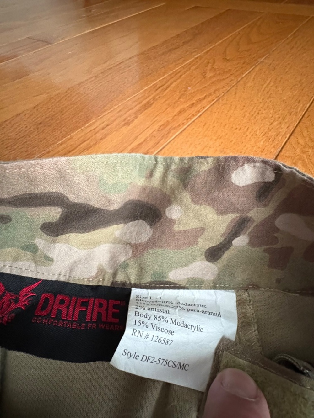 DRIFIRE FR Combat Shirt Multicam OCP - Picture 3 of 6